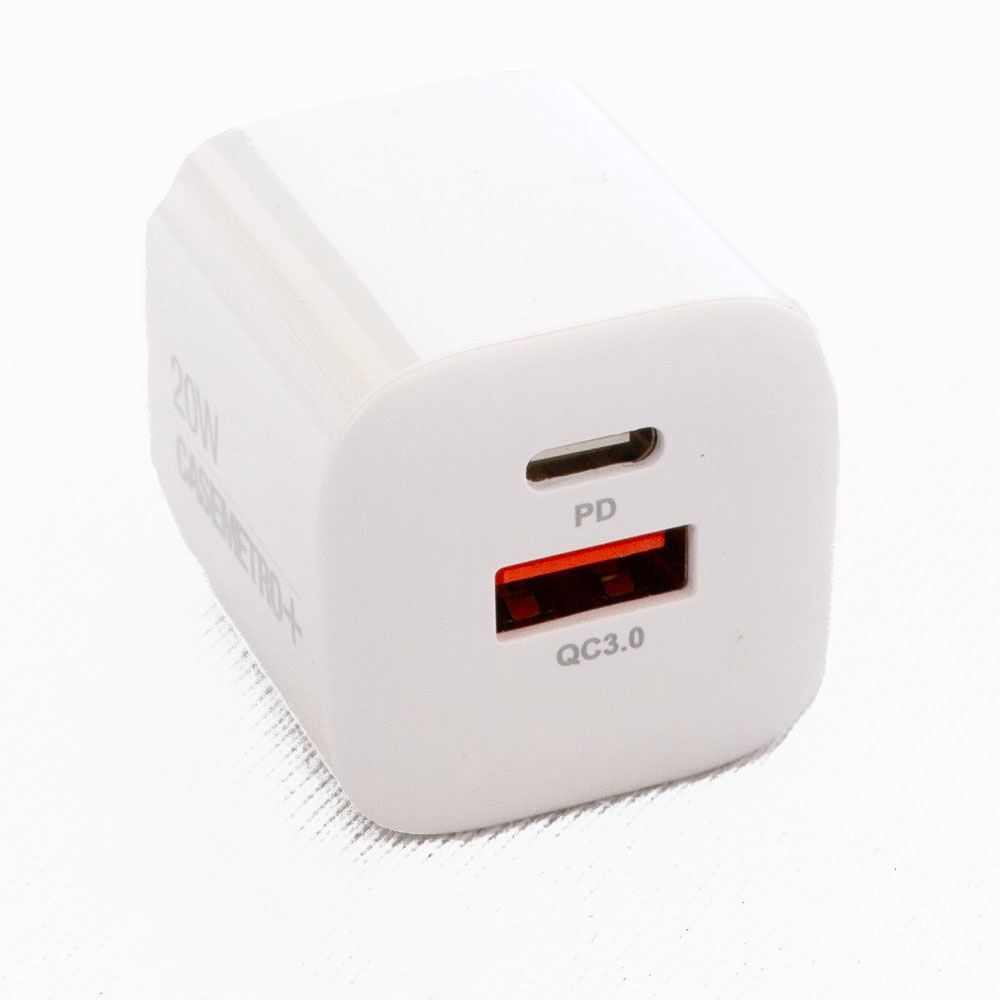 Power Supply/Adapter, Tech, Casemetro, Dual, Fast, Mini, USB-C/A, 808348